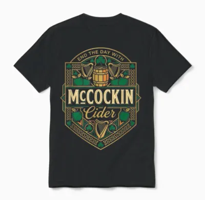 Mccocking Cider Unisex T-Shirt - Black