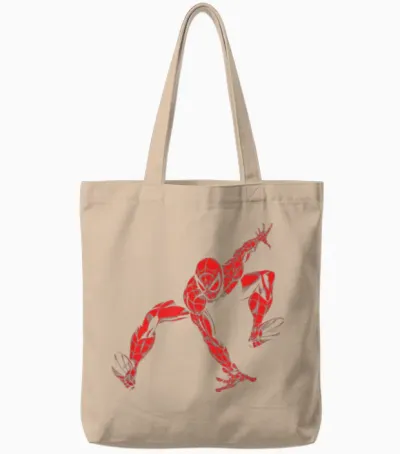Marvel Spider-Man: Brand New Day Red & Black World Tour Tote Bags - Natural