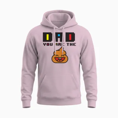 Funny Kids Unisex Hoodie - Light Pink