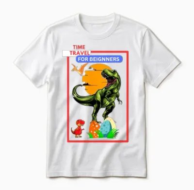 Time Travel for Beginners 2023 Unisex T-Shirt - White