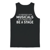 Theater Teacher Drama Teacher Theater Nerd Actor Unisex Tank Top - Black – 1