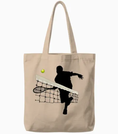 Tennis Tote Bags - Natural