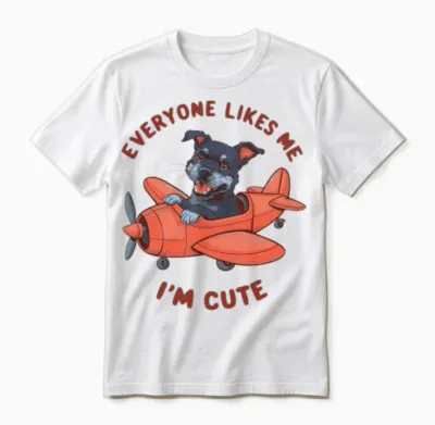 Dog of Wisdom 4 Unisex T-Shirt - White