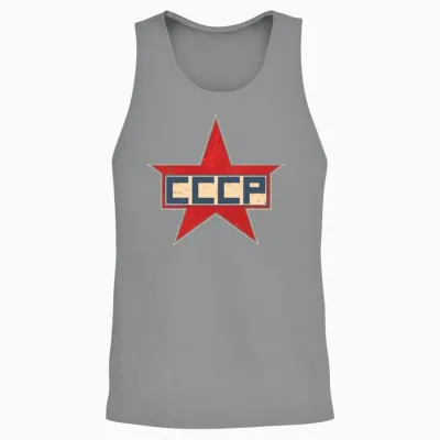 Ussr Soviet Union Star Unisex Tank Top - Sport Grey