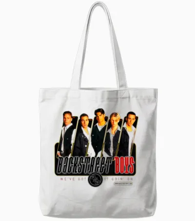 Backstreet Boys – We've Got It Going On Tote Bags - White