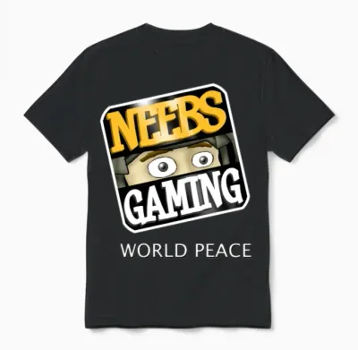 Neebs Gaming Unisex T-Shirt - Black
