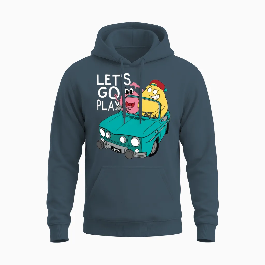 Funny Children 57 Unisex Hoodie in Dark Heather