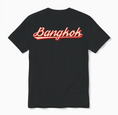 Bangkok Thailand Unisex T-Shirt - Black