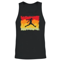Parkour Retro Unisex Tank Top - Black – 2