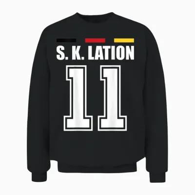 Funny Name Germany Jersey for Mallorca and the Party T-Shirt, Black, S Unisex Sweatshirt - Black