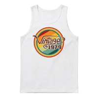 Vintage 1979 Curve Unisex Tank Top - White – 1