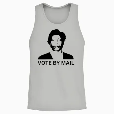 Ted K Vote by Mail Unisex Tank Top - Ash