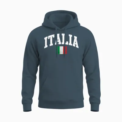 Italia Unisex Hoodie - Dark Heather