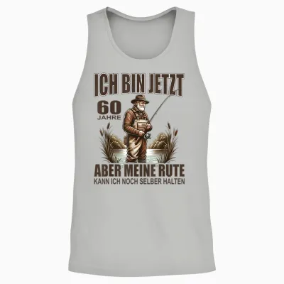 Rentner Lustiger Anglerspruch Für 60. Geburtstag Angler Unisex Tank Top - Ash