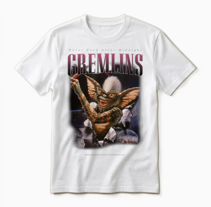 Gremlins Montage Unisex T-Shirt in White