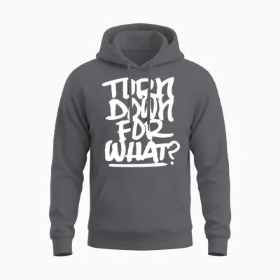 Turn Down for What Lil Jon Dance Edm Hip Hop Rave Unisex Hoodie - Charcoal