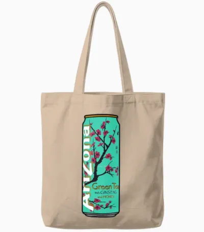 Arizona Ice Tea Funny Gift Idea Tote Bags - Natural