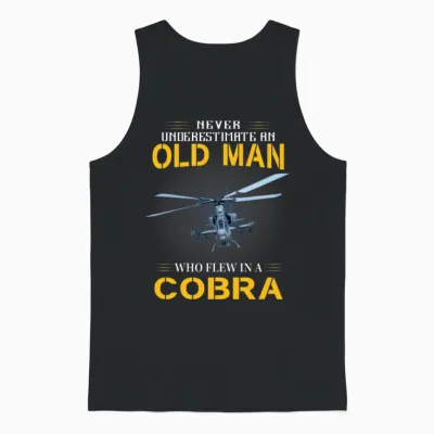 Cobra Unisex Tank Top - Black