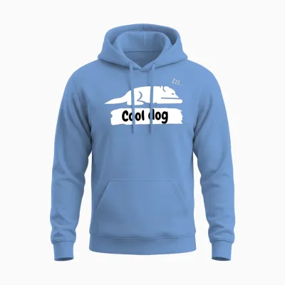 Dog Tshirts Unisex Hoodie - Carolina Blue
