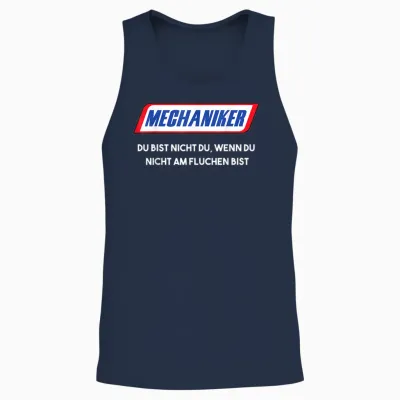 Car Screwdriver T-Shirt Screws Car Mechanic Gift Unisex Tank Top - Navy