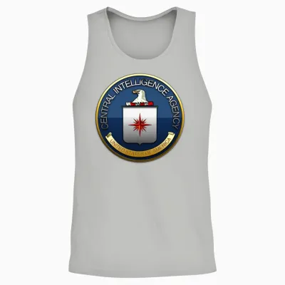 Central Intelligence Agency (cia) Unisex Tank Top - Ash
