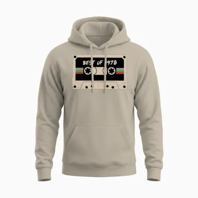 Best of 1978 Shirt Hoodies Hipster Unisex Hoodie - Sand