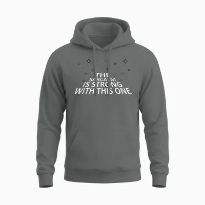 Sarcastic the Sarcasm Is Strong with This One Unisex Hoodie - Graphite Heather