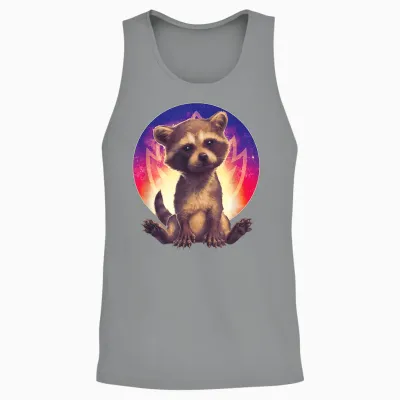 Marvel Guardians of the Galaxy Volume 3 Baby Rocket Raccoon Unisex Tank Top - Sport Grey