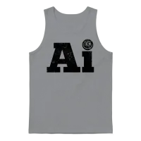 Funny Ai Artificial Intelligence Unisex Tank Top - Sport Grey – 1