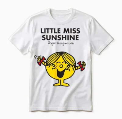Mr. Men Little Miss Sunshine Unisex T-Shirt - White