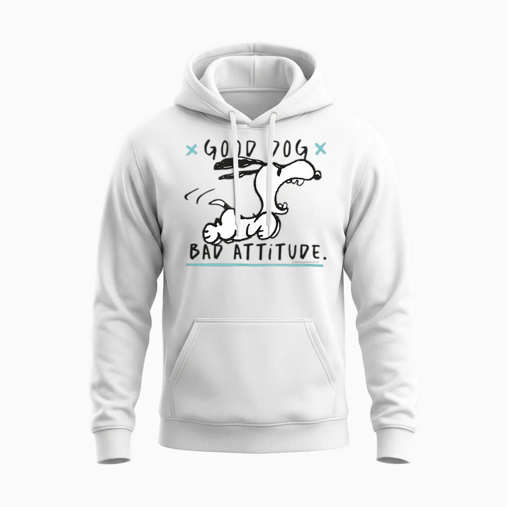 Peanuts - Snoopy Good Dog Lovers Gift Unisex Hoodie in White