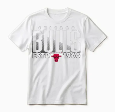 Offizieller Nba Chicago Bulls Rasierer Unisex T-Shirt - White