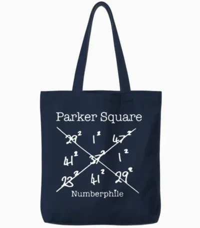 Parker Square Tote Bags - Navy