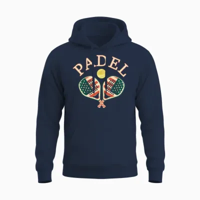 Padel American Unisex Hoodie - Navy