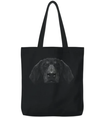 Dog Dogs Dog Lovers Dog Owners Bluetick Coonhound Tote Bags - Black