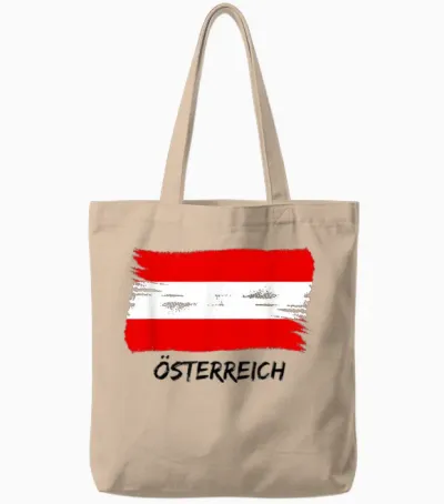 österreichische Flagge österreich Team Fan Trikot Tote Bags - Natural