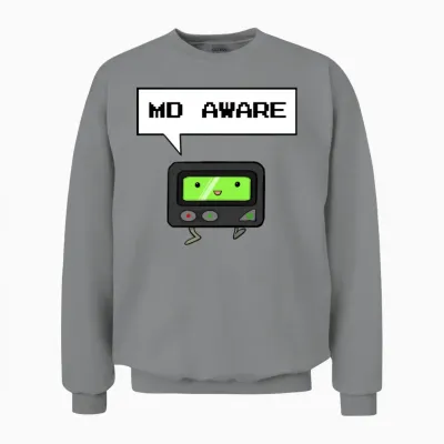 Md Aware Unisex Sweatshirt - Sport Grey