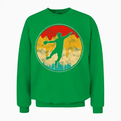Handball Retro Unisex Sweatshirt - Irish Green