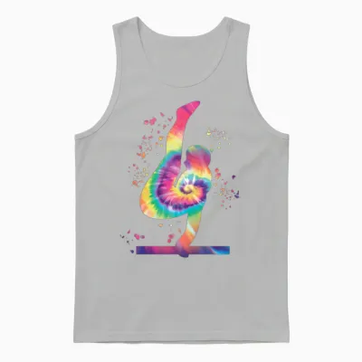 Gymnast Parallel Bar Artistic Gymnastics Unisex Tank Top - Ash