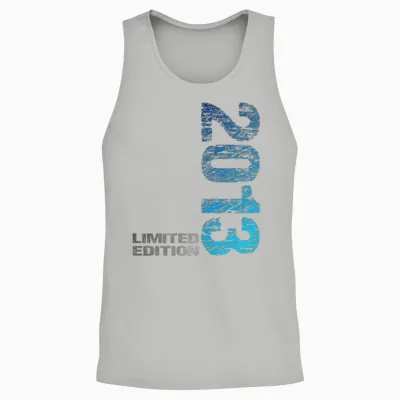 13. Geburtstag 2013 Limited Edition Junge Mädchen Unisex Tank Top - Ash