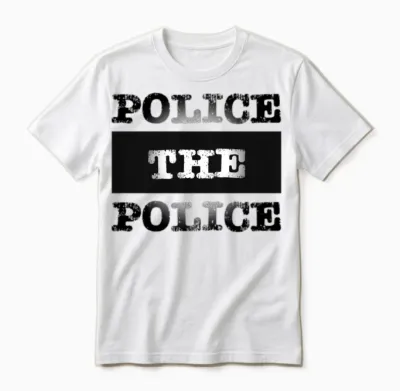 Police the Police Unisex T-Shirt - White