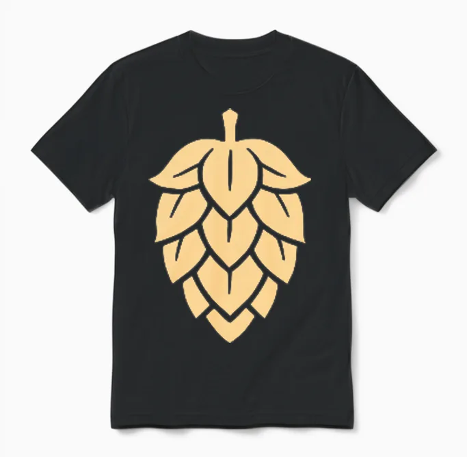 Lecker Bierchen Club Unisex T-Shirt in Black