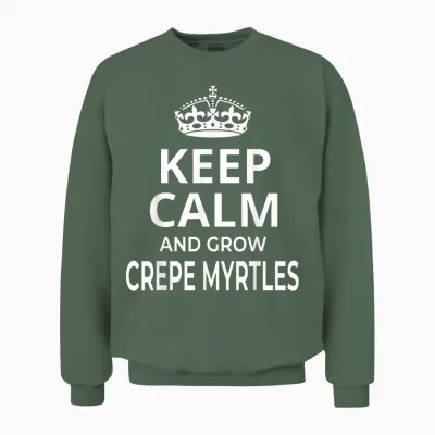 Myrte Crêpe/myrte Crêpe/inscription Humoristique Unisex Sweatshirt - Military Green