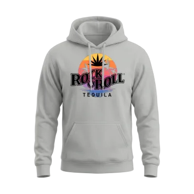 Rock N Roll Tequila Third Collection Unisex Hoodie - Ash