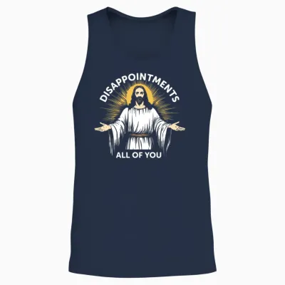 Disappointments All of You Unisex Tank Top - Navy