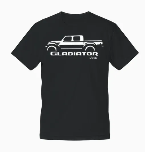Jeep Gladiator Unisex T-Shirt - Black