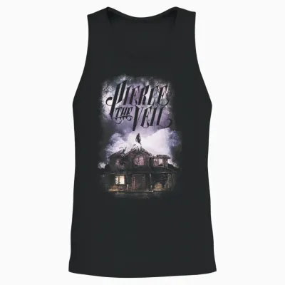 Collide with the Sky Cover Unisex Tank Top - Black