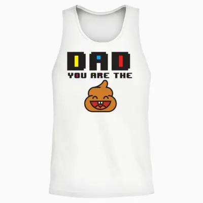 Funny Kids Unisex Tank Top - White