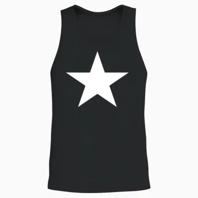 Lone Star Unisex Tank Top - Black