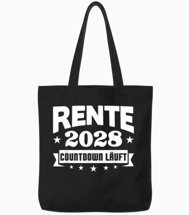 Legenden Gehen 2028 in Rente Ruhestand Rentner 2028 Tote Bags in Black